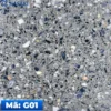 Gạch Terrazzo Nasaki Ghi Xám Hạt Đa Sắc G01