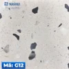 Gạch Terrazzo Nasaki Trắng Hạt Đen G12