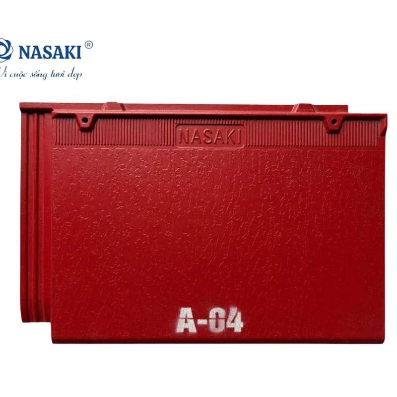 Ngói Phẳng Vân Da Nasaki Đỏ Đô FD04