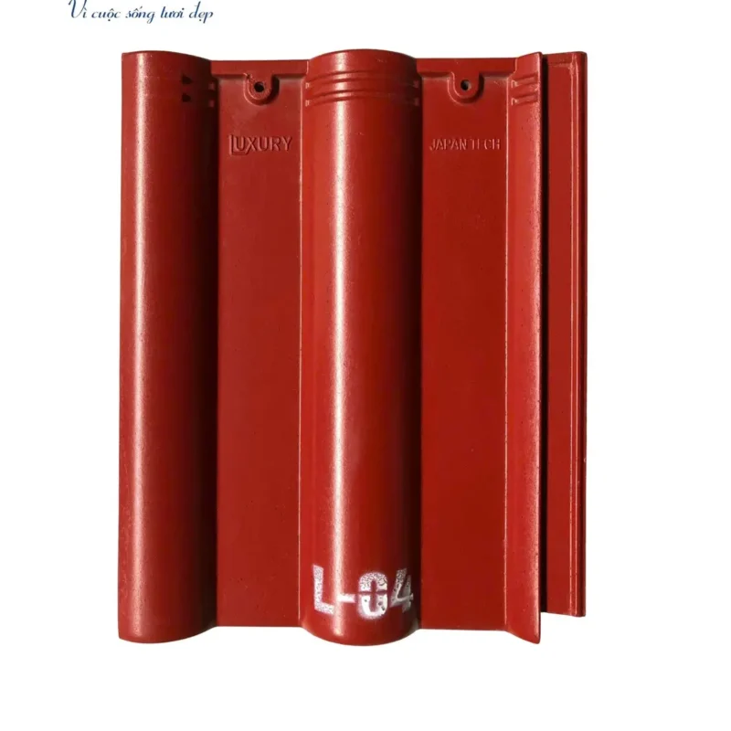 Ngói Sóng Luxury Nasaki Đỏ Đô L04