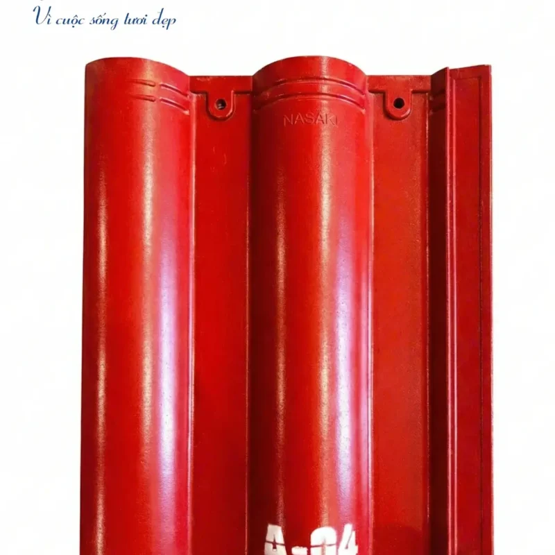 Ngói Sóng Nasaki Đỏ Tươi A04