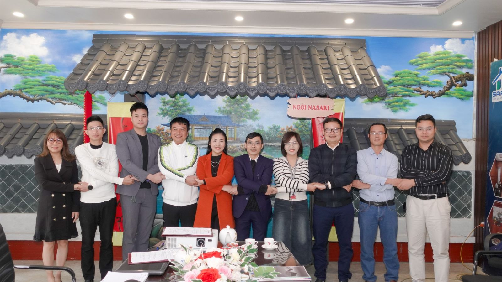 NASAKI Việt Nam và Viettel Construction Yên Bái tại lễ ký kết hợp tác