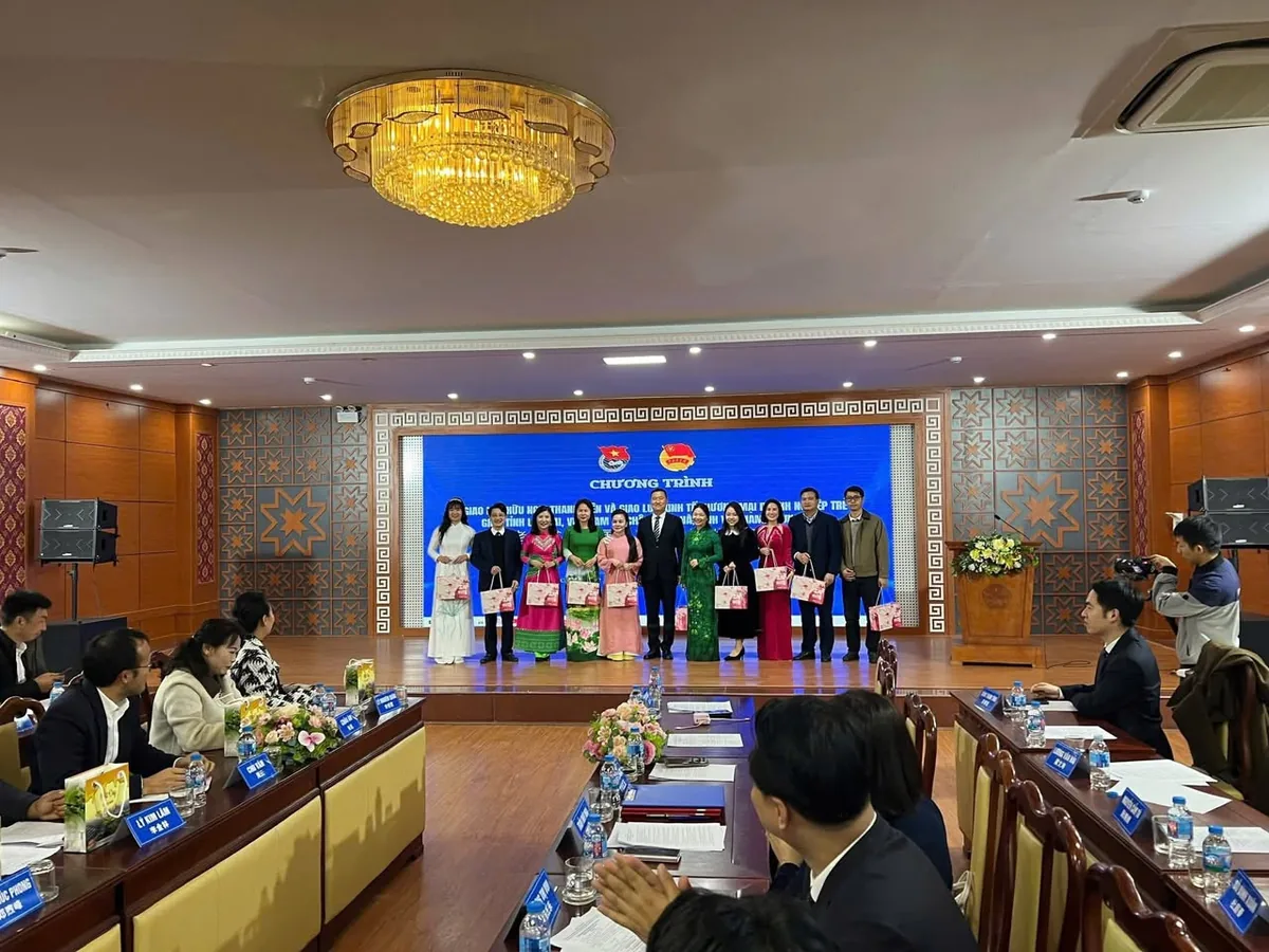 Buổi làm việc của đoàn doanh nghiệp trẻ Lào Cai