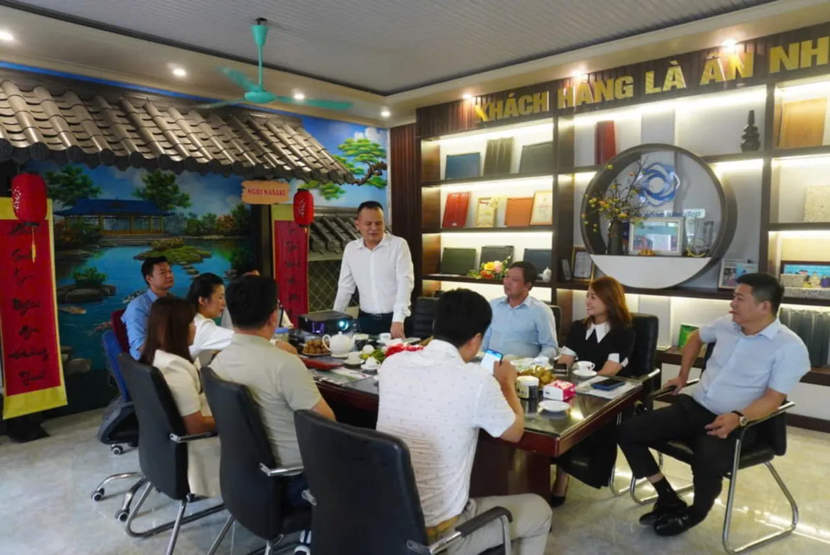 Buổi làm việc giữa NASAKI và Hội Doanh nghiệp trẻ Hà Nội