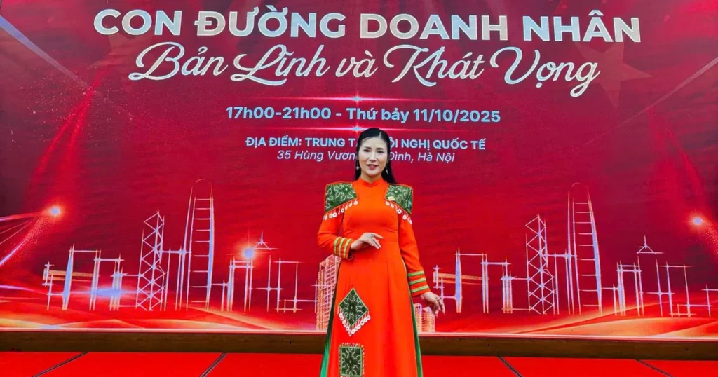 Giám đốc NASAKI tại chương trình Con đường Doanh nhân – Bản lĩnh và Khát vọng
