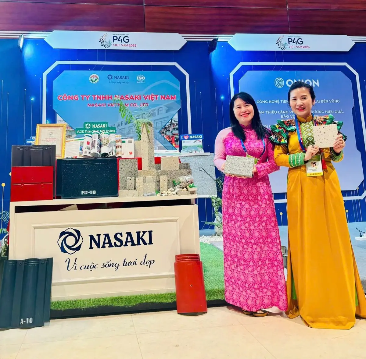 Gian trưng bày sản phẩm xanh của NASAKI