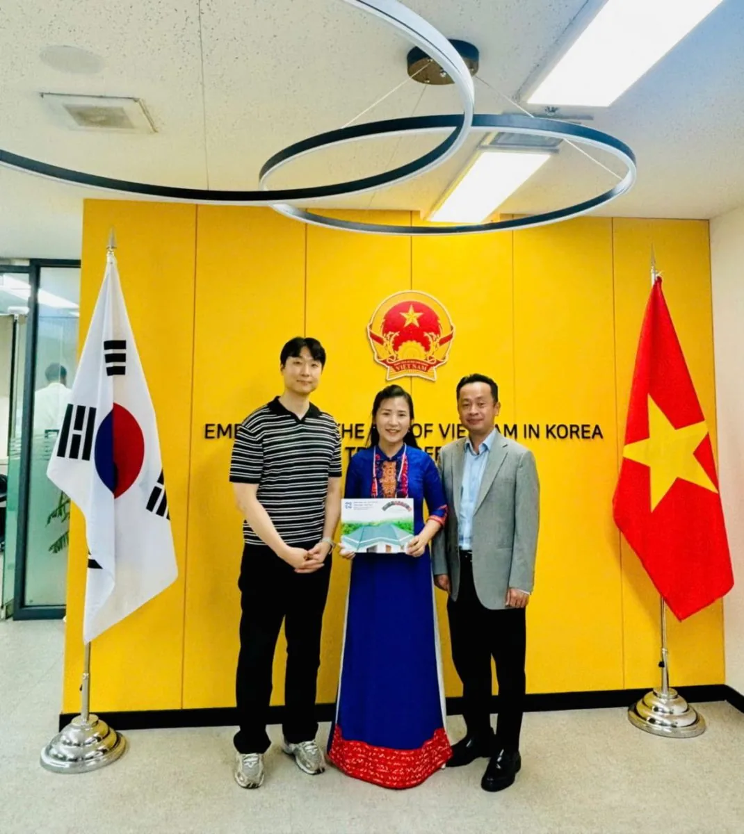 Đại diện NASAKI tại Đại sứ quán Việt Nam ở Hàn Quốc