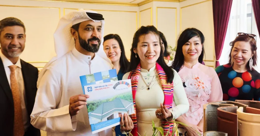 Giám đốc NASAKI trao đổi với đối tác UAE, hướng tới thị trường Dubai