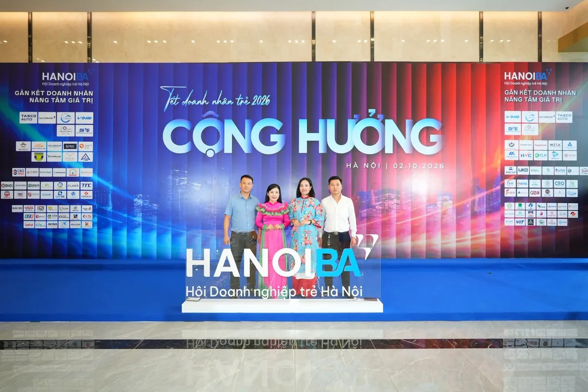 Giám đốc Nasaki Việt Nam giao lưu cùng đối tác bên lề Tết Doanh nhân trẻ 2026