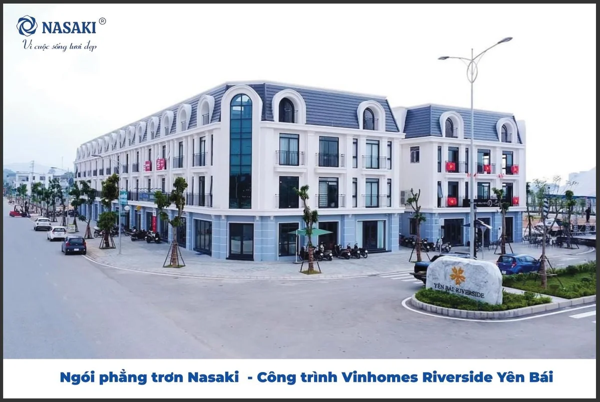 Ngói Nasaki tại dự án của Tập đoàn Vingroup
