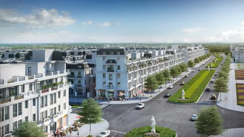 Dãy nhà phố phong cách châu Âu tại Vinhomes Star City Thanh Hóa