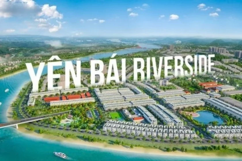 Phối cảnh khu đô thị Riverside Yên Bái bên sông Hồng